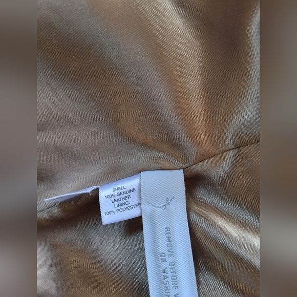 Anne Taylor leather jacket xs NWOT. - Picture 6 of 13